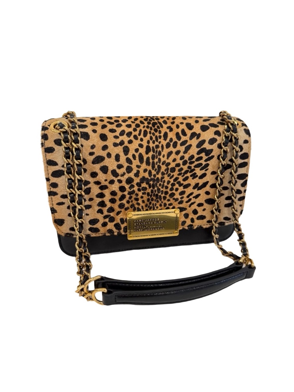 Marc Jacobs The Plaza Calf Leather Shoulder Bag - Picture 5 of 5